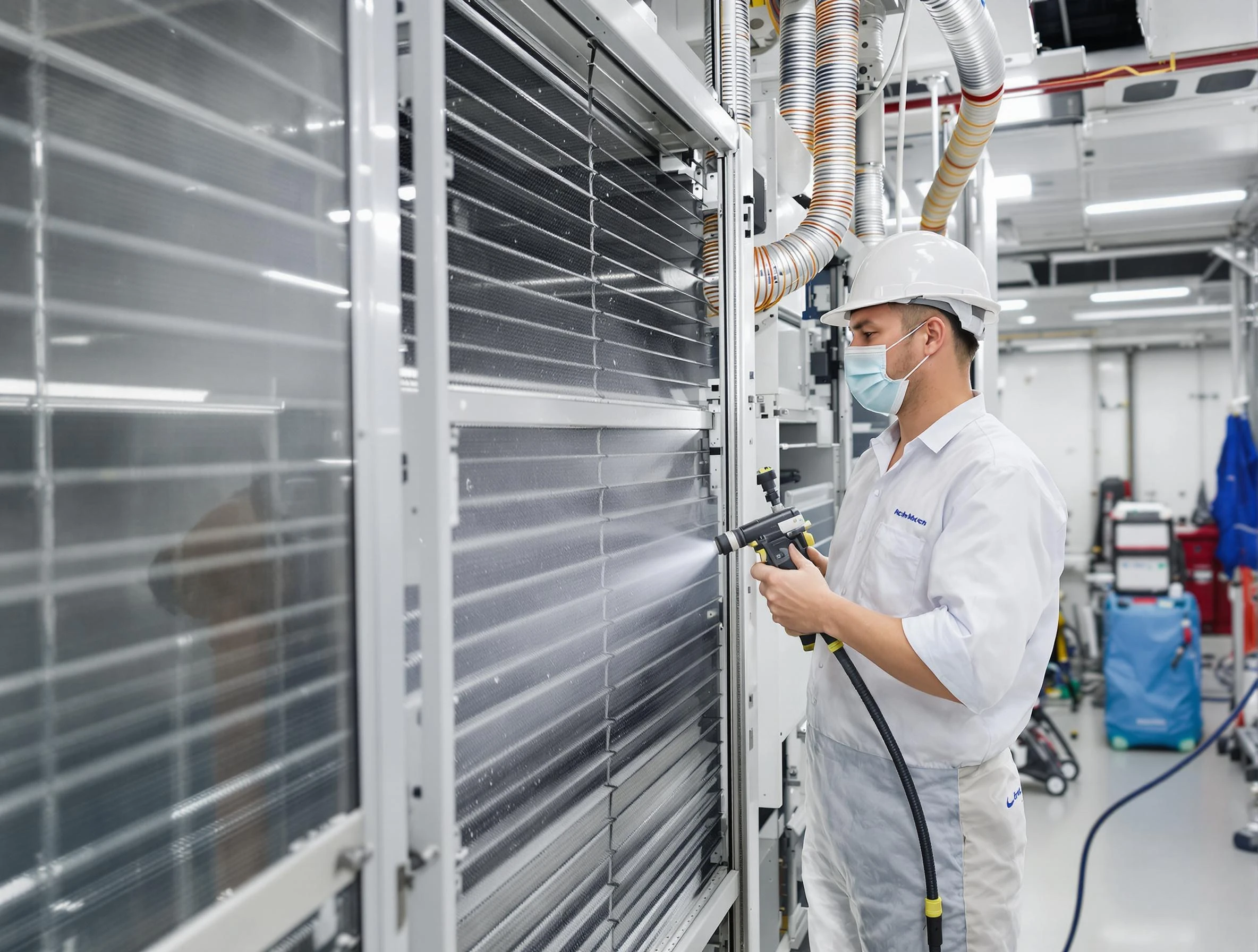 Professional AC coil cleaning by King George Air Duct Cleaning in King George