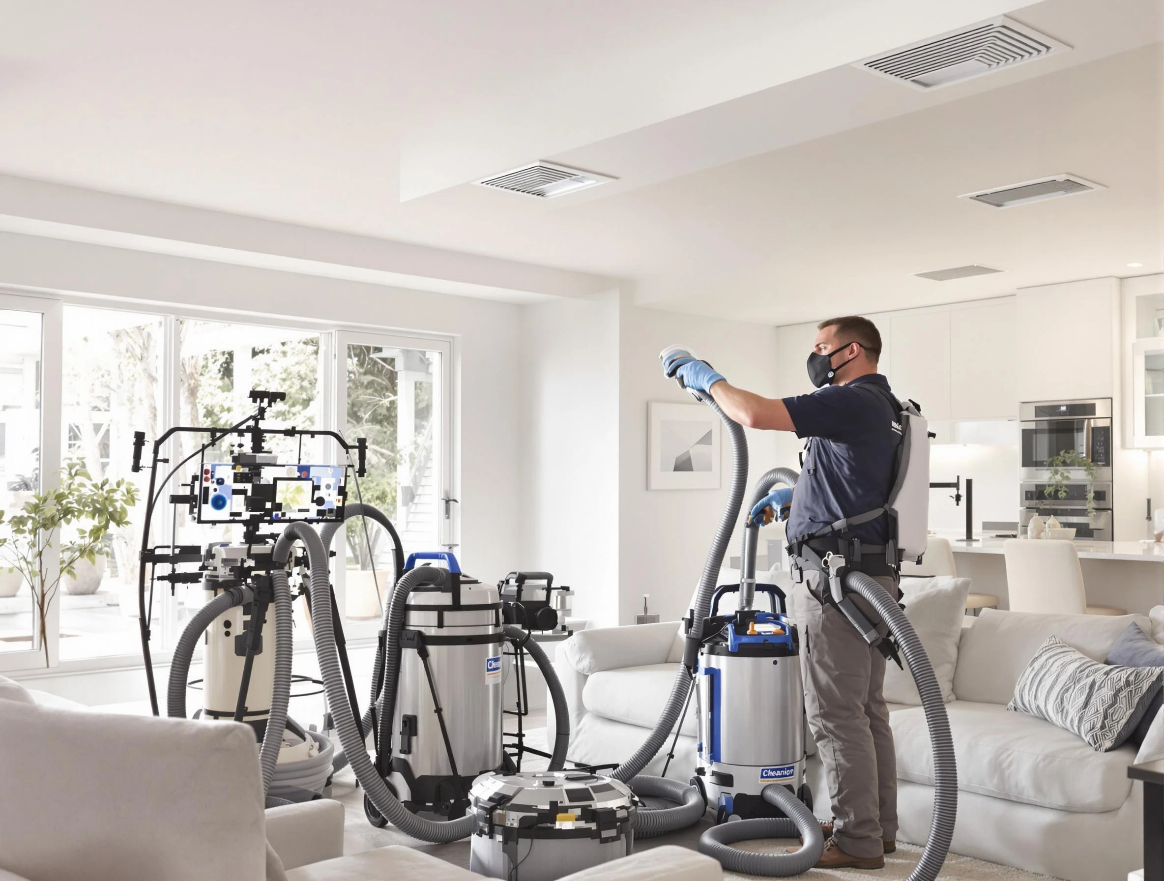 Professional AC duct cleaning by King George Air Duct Cleaning in King George