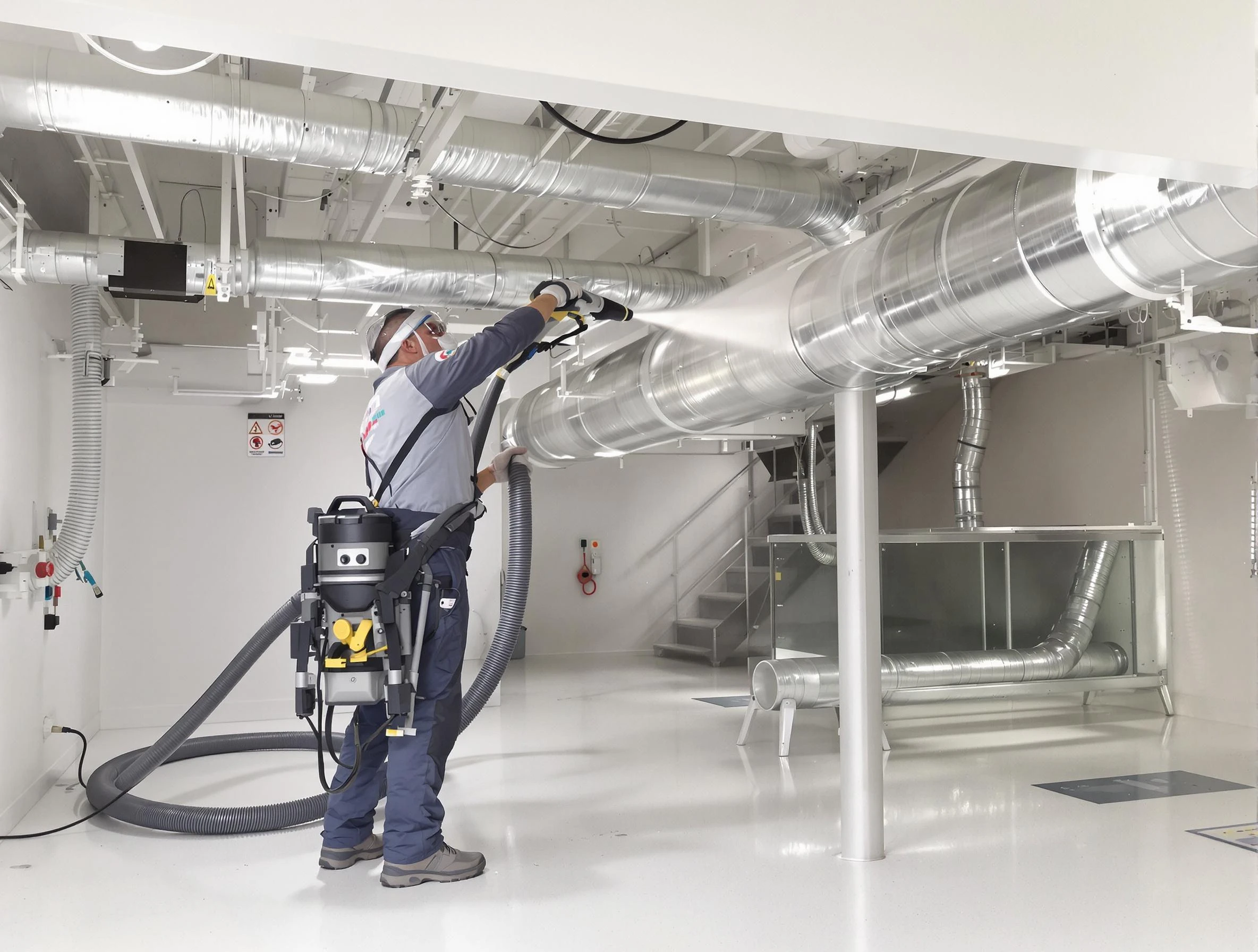 Professional central duct cleaning by King George Air Duct Cleaning in King George