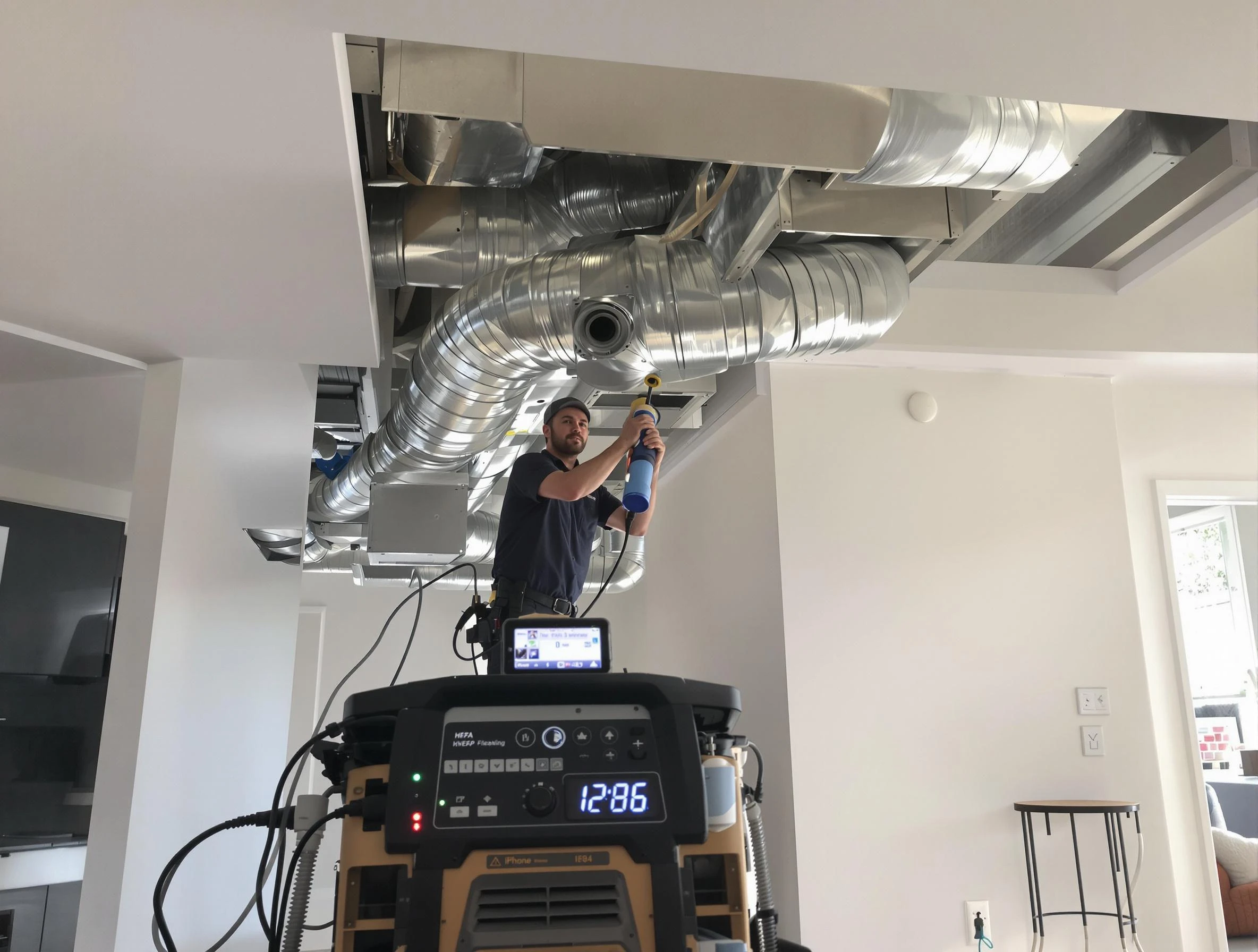 Advanced pure air duct cleaning by King George Air Duct Cleaning in King George